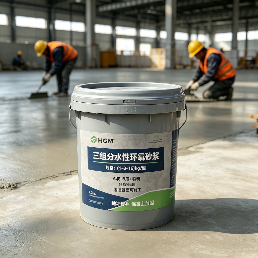 临高三组份水性环氧砂浆